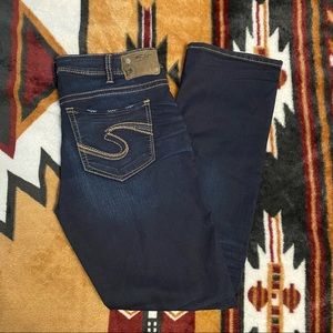 Silver Suki Straight Jeans
